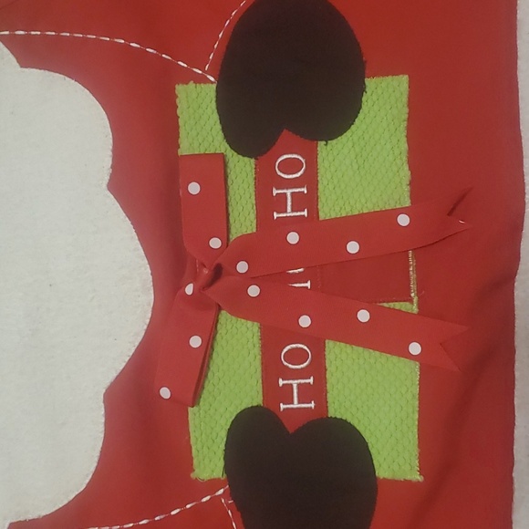 NWOT Santa Holiday Apron - Picture 3 of 5